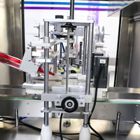 Machine de bouteille de pot en plastique PET en verre de grande bouche 6 stations pour les aliments liquides 500ml de capacité moteur PLC pour les conserves de gel de shampooing