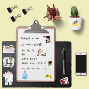 Sticker Adhesivo Decorativo de Papel para Equipaje KPOP de Bangtan Boys al Por Mayor con JUNGKOOK V JIMIN JIN SUGA <span class=keywords><strong>J</strong></span>-<span class=keywords><strong>HOPE</strong></span> <span class=keywords><strong>RM</strong></span> - Product Image 6