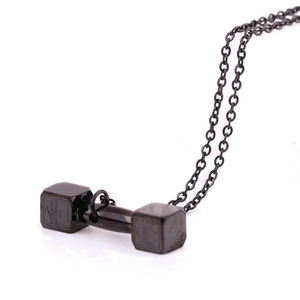 Collar de Acero Inoxidable 304 de 6 mm para Hombre, Colgante Geométrico para Uso Diario, Color Negro, Oro Rosa, Dorado y Acero, BF1157 - Product Image 2