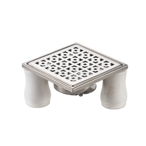 <span class=keywords><strong>Precio</strong></span> de fábrica: Desagüe de suelo cuadrado de 100 mm con inserto para azulejo, filtro antiolores, ecológico, para ducha, acabado lacado, moderno, para bañera - Product Image 5