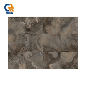 Carreaux <span class=keywords><strong>de</strong></span> sol et <span class=keywords><strong>de</strong></span> mur Sinray 1200x1200mm en pierre frittée ACCENTS, modernes, brillants, antidérapants, antibactériens, zéro eau, pour chambre à coucher - Product Image 2