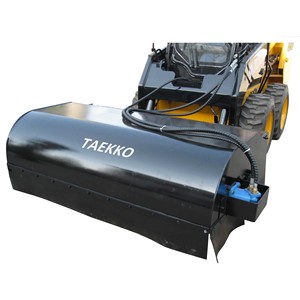 TAEKKO Pick Up Sweeper Bucket Heavy Duty Skid Steer Loader <strong>mini</strong> <strong>excavator</strong> <strong>Attachments</strong> For Road Cleaning - Product Image 1