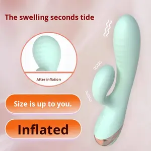 Vibratore <span class=keywords><strong>Gonfiabile</strong></span> Ingrandito per Donne, 10 Velocità, Forte Vibrazione, Confezione Esclusiva per Adulti, Giocattoli Sessuali Transfrontalieri VV485 - Product Image 3