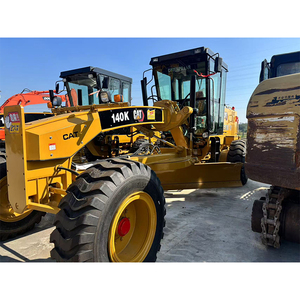 Japan Original Hot Sale Used <b>CAT</b> 140K Motor Grader C7 ACERT Engine Second-hand CAT140K Blade Road Construction Machine with Pump - Product Image 1