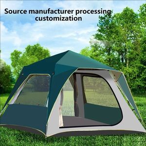 Carpa Portátil Automática de Apertura Rápida, Gruesa, Transpirable, con Protección Solar, de Tela Oxford Resistente, para Cuatro Estaciones, con Gran Espacio - Product Image 4