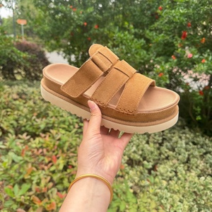 Nuevas <span class=keywords><strong>Sandalias</strong></span> Planas para <span class=keywords><strong>Mujer</strong></span>, Varios Colores, Estilo Uggs, Diseño Simple con Punta Abierta, para Playa - Product Image 2