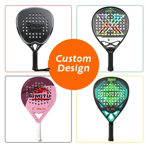 Raquette de paddle personnalisée OEM ODM en fibre de carbone, raquette de paddle-tennis de plage, vente en gros pour clubs sportifs, gymnases, institutions d'entraînement - Product Image 3