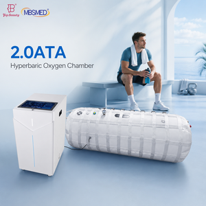 Chambre hyperbare à oxygène souple haute pression MBS Professional 2.0 ATA 1.5ata 2ata HBOT pour le rajeunissement, le soulagement de la fatigue et le bien-être - Product Image 1