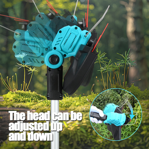 Vertak alat potong rumput elektrik, baterai Lithium 20V daya tinggi dapat diisi ulang untuk rumput - Product Image 4