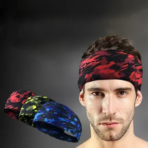 LFN-802 # Bán Buôn Không Trượt Sweatband Thể Thao Ban Nhạc Đầu Tùy Chỉnh Người Đàn Ông Phụ Nữ Headband Cho Yoga