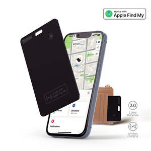 Mfi Gecertificeerde Oplaadbare Ultra-Dunne Kaartzoeker Gps Smart Item Anti-Verloren Locator Vind Mijn Kaart Portemonnee Kaart Tracker Voor Ios - Product Image 4
