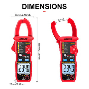6000 đếm 5999 chữ số auto-khác nhau, đầy đủ chức năng kỹ thuật số kẹp vạn năng đa Meter Tester với 1.6 "<span class=keywords><strong>LCD</strong></span> hiển thị - Product Image 4