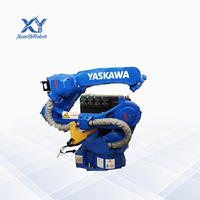 Robot de soudage YASKAWA à 6 axes, moteur PLC, bras robotique CNC, poste de travail collaboratif automatique avec table, charge utile de 12 kg, haute efficacité, Chine