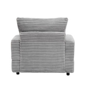 Oversize Three-Seat Corduroy Chaise Lounge Chair Plush Indoor Sleeper <b>Sofa</b> Bed Boneless Fabric Couch <b>for</b> Hotel Living Room Use - Product Image 6