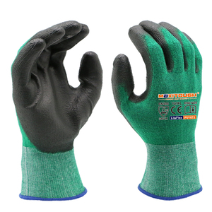 Guantes de Trabajo MaxiTough de Fibra de Bambú con Palma Recubierta de Poliuretano PU para Hombre, para Jardinería y Trabajo General, En388 3131X - Product Image 1