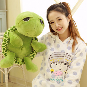 Simpatici giocattoli animali di peluche tartaruga verde piccola tartaruga giocattolo di peluche animali Kawaii bambola giocattoli di tartaruga peluche - Product Image 3