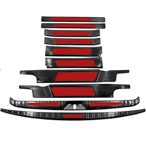 Autotürschweller-Abdeckung Kofferraum-Schwellenschutz Zierleisten Dekor für Toyota Sienna XL40 2020 2021 2022 2023 2024 Zubehör Auto - Product Image 1