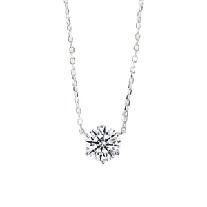 จี้เพชรทรงกลมน้ำหนักเบา เพชรเลี้ยงในห้องปฏิบัติการ ทอง 18K เครื่องประดับชั้นดี สร้อยคอ ของขวัญวันครบรอบ - Product Image 2