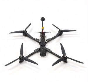 Drone <span class=keywords><strong>da</strong></span> <span class=keywords><strong>Corsa</strong></span> FPV Premium <span class=keywords><strong>da</strong></span> 10 Pollici, Telaio in Fibra di Carbonio con Telecamera HD per Volo a Lunga Distanza e Piloti Professionisti Freestyle - Product Image 1