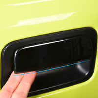 Autocollant de poignée de porte arrière en acier inoxydable 304 Accessoires extérieurs pour Suzuki Jimny JB64/JB74