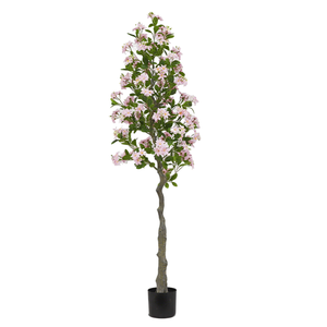 Wholesale Eco-Friendly Red Plastic Star Jasmine Vine Artificial Trailing Confederate Jasmine for Home <b>Wall</b> Ceiling Wedding - Product Image 1
