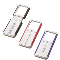 LED Portable Factory Direct Hot Sale Compact Magnifier with Light for Travel Gifts