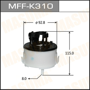 Le filtre à <span class=keywords><strong>carburant</strong></span> MFF-K310 MASUMA prêt à l'entretien prolonge les écarts de service 31112-3Q500 pour LEXUS pour LS428 - Product Image 2
