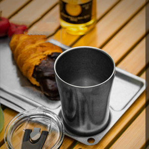 Juego de Platos de Acero Inoxidable 304 de Diseño Retro para <span class=keywords><strong>Desayuno</strong></span>, Aperitivos, Helados, Camping, Bebidas y Agua - Product Image 2