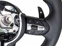 Volant en cuir pour BMW E70 E71 M3 M5 F20 F22 F23 F30 F33 E30 E87 E83 E90 E91 E92 E84 X1 E84 X5 X6 F34 E46 E60 E36 E39