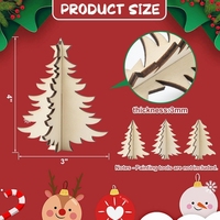 Lot de 24 décorations suspendues en MDF 3D en forme de citrouille pour enfants, à découper, à peindre et à décorer soi-même, idéales pour les fêtes et la maison