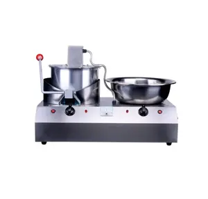 Commercial gas deluxe Popcorn marshmallow combo machine