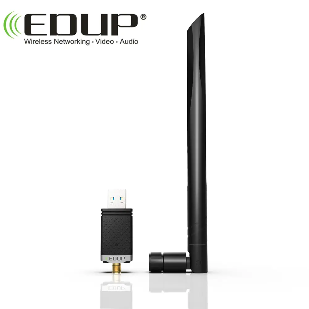 EDUP 802.11ac EP-AC1686 Thu Wifi USB Wifi Adapter 1300Mbps Không Dây Dongle