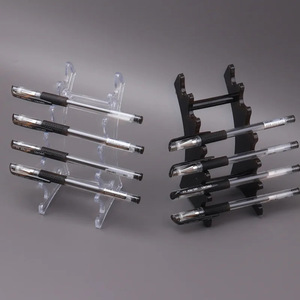 Support de présentation horizontal pour stylos, en plastique transparent, pour stylos à bille, maquillage, crayons à sourcils, eye-liner, papeterie - Product Image 1
