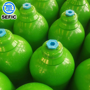 Cilindro de <span class=keywords><strong>CO2</strong></span> de Alta Presión, Cilindro de Gas <span class=keywords><strong>CO2</strong></span> para Cerveza con Capacidad de 2.7L, 3L y 13.4L - Product Image 6