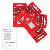 Original 2GB 4GB 8GB 32GB 64GB 128GB 256GB Micro memoria TF tarjeta SD plástico Memoria Flash para MP3 GPS Cámara teléfonos móviles