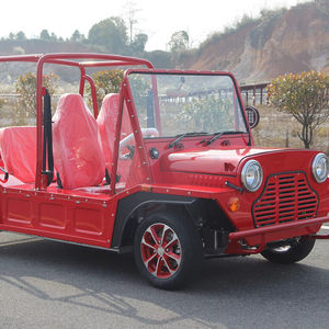 Литиевая батарея 96 В, электрическая мини-тележка, одобренная EEC, алюминиевый корпус и устойчивая к ржавчине, легальная тележка для гольфа 13 дюймов, дорожная шина - Product Image 6