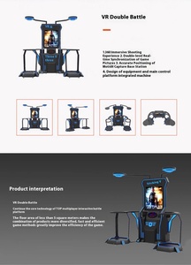 Trò chơi chiến đấu bằng tia laser hồng ngoại có rung, âm thanh và ánh sáng chiếu, dành cho 2 người chơi, sử dụng tại nhà hoặc trung tâm thương mại - Product Image 4