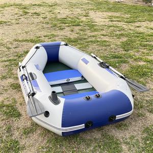 Kayaks gonflables solaires marins à 3 couches en PVC pour 2 personnes, 6,56 pieds, bateaux en caoutchouc de <span class=keywords><strong>pêche</strong></span>, sans colle, processus de soudage complet, résistant aux UV du soleil - Product Image 5