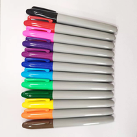 Top vente stylo marqueur permanent avec encre non toxique logo personnalisé bon prix marqueur