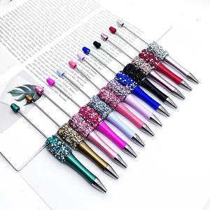 JC JC082-A Multi-Color Smooth Handmade Patch Beaded <b>Pen</b> Long-lasting DIY Ballpoint <b>Pen</b> with Loose Beads for Small Gifts - Product Image 3