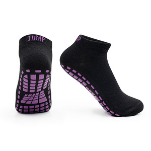 Calzini sportivi antiscivolo personalizzati per calcio adulto Pilates Yoga Grip con graziose <span class=keywords><strong>scarpe</strong></span> <span class=keywords><strong>da</strong></span> bambino ricamate - Product Image 4