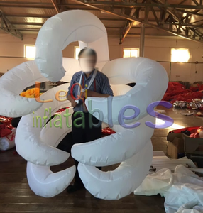 Costume de <span class=keywords><strong>pieuvre</strong></span> gonflable géant à bas <span class=keywords><strong>prix</strong></span> pour les célébrations de carnaval de marionnettes à pied de défilé - Product Image 4