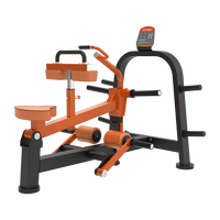 Machine compacte de soulevé de mollets assis, équipement commercial de fitness pour l'entraînement des mollets et du bas du corps