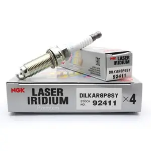 Japonya orjinal NGK 92411 DILKAR8P8SY Iridium buji sertifikaları ile 2018 yeni Honda INSPIRE ACCORD GEN 10 1.5T L15BR