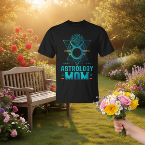 Camiseta de astrología para mamá, diseño del zodiaco, regalo del día de la madre para mamá astrologa - Product Image 3