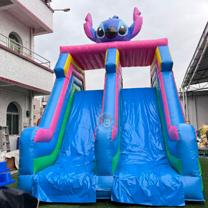 Compre Ahora Toboganes Inflables Comerciales <span class=keywords><strong>para</strong></span> Agua, Tobogán Inflable <span class=keywords><strong>para</strong></span> <span class=keywords><strong>Piscina</strong></span> Enterrada, Tobogán Inflable con Salto - Product Image 3