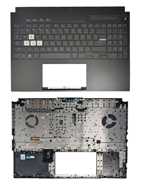 Wholesale US Layout Palmrest for ASUS TUF Dash Gaming A15 F15 FX517ZC FX517ZM FX517ZR FX517ZE With RGB Backlit