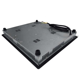 Cuisinière à <span class=keywords><strong>induction</strong></span> professionnelle 23.2 pouces 220V <span class=keywords><strong>avec</strong></span> capteur d'écran tactile plaques chauffantes commerciales pour zone de cuisson - Product Image 2
