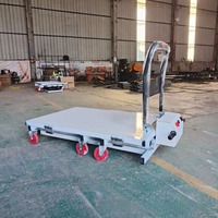 Chariot élévateur à ciseaux électrique 300kg Plate-forme de déchargement de chargement de restaurant d'entrepôt hydraulique portable