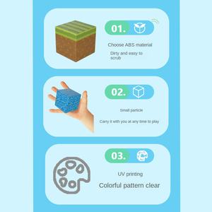 Para <span class=keywords><strong>Amazon</strong></span> My Magnetic World, bloques de construcción de imán <span class=keywords><strong>fuerte</strong></span>, rompecabezas de plástico, juguetes en <span class=keywords><strong>caja</strong></span> de hierro cuadrado - Product Image 6